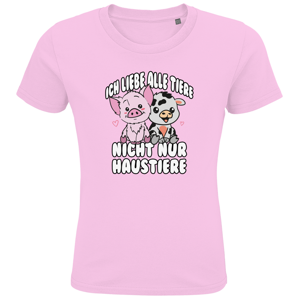 ICH LIEBE ALLE TIERE | KINDER PREMIUM BIO SHIRT