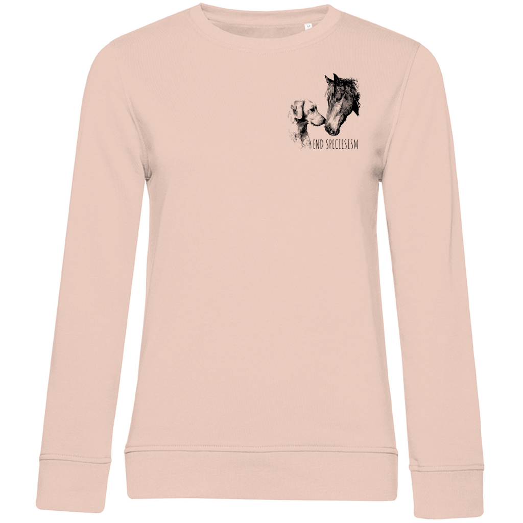 Damen Premium Bio Sweatshirt End Speciesism
