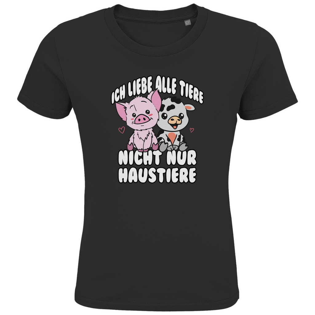 ICH LIEBE ALLE TIERE | KINDER PREMIUM BIO SHIRT