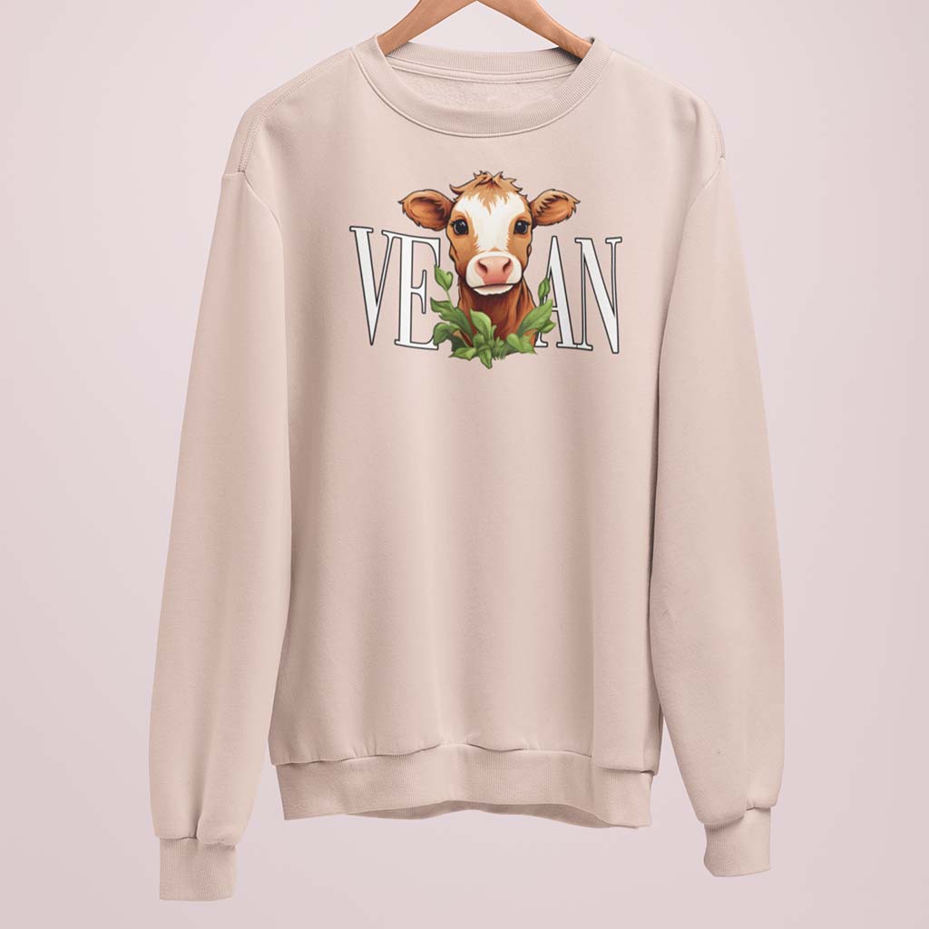 VEGAN KUH | DAMEN PREMIUM BIO SWEATSHIRT