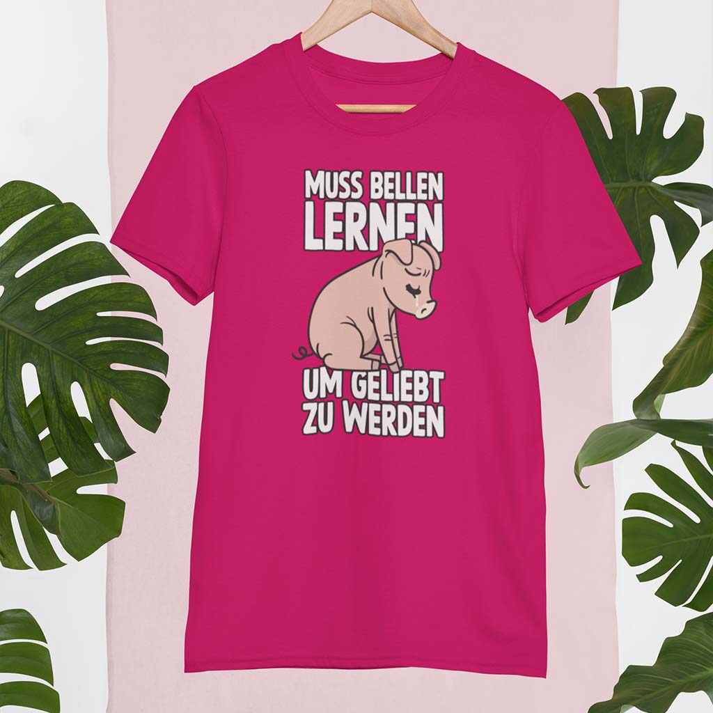 MUSS BELLEN LERNEN | DAMEN PREMIUM BIO SHIRT