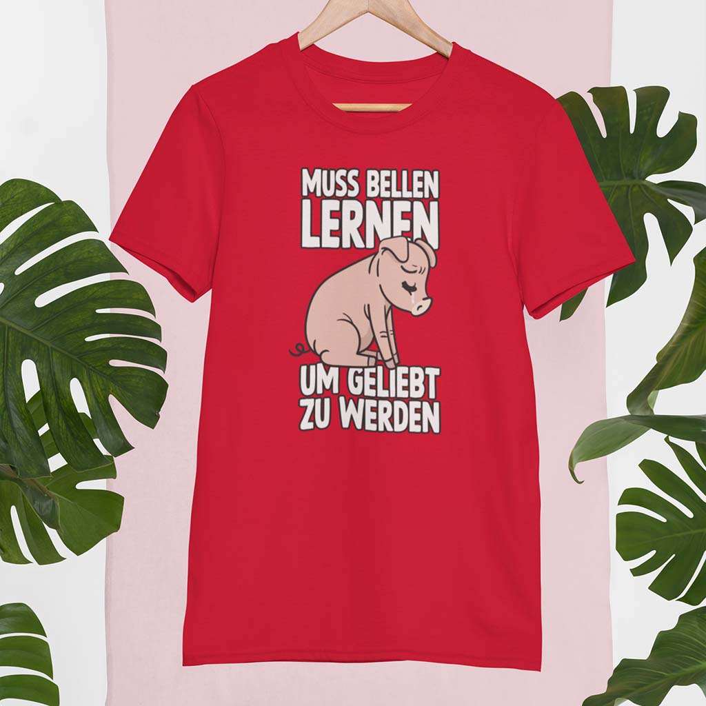 MUSS BELLEN LERNEN | DAMEN PREMIUM BIO SHIRT