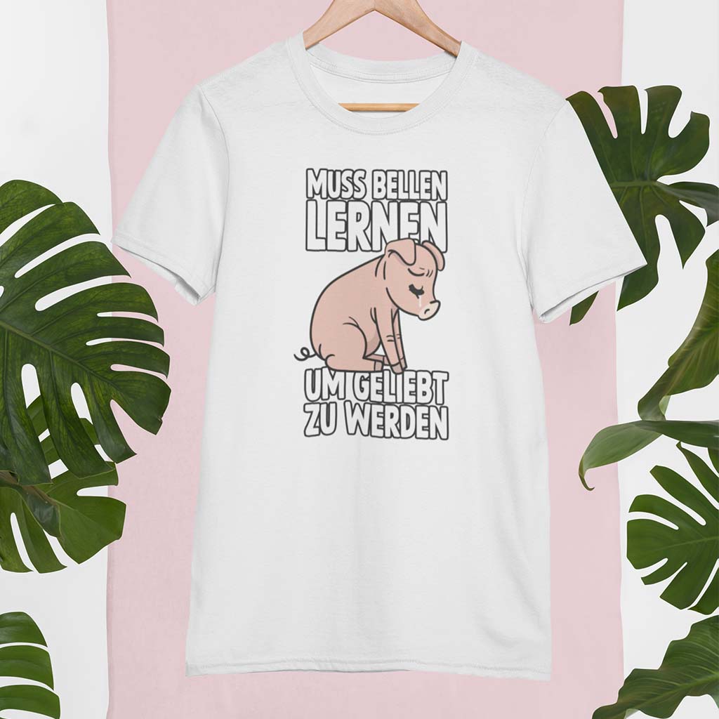 MUSS BELLEN LERNEN | DAMEN PREMIUM BIO SHIRT