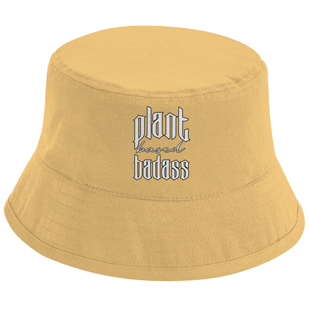 PLANT BASED BADASS | BIO BUCKET HAT