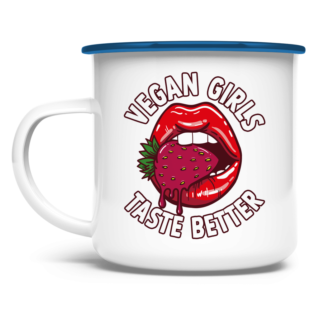 VEGAN GIRLS TASTE BETTER | EMAILLE TASSE
