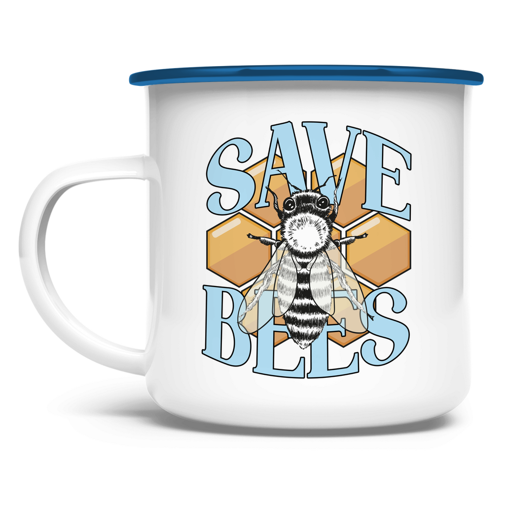 SAVE BEES | EMAILLE TASSE