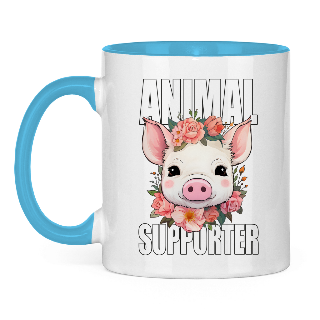 ANIMAL SUPPORTER | TASSE ZWEIFARBIG