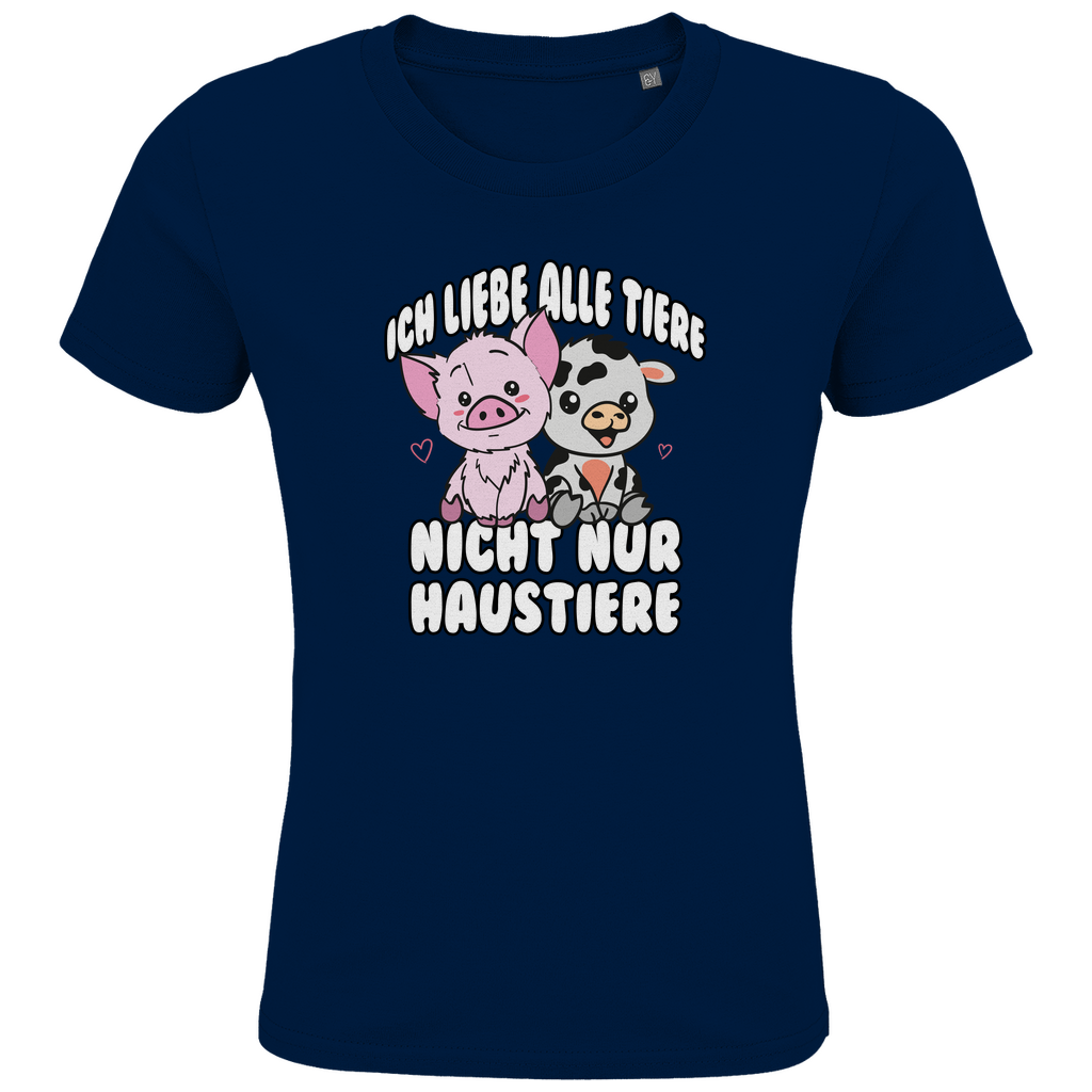 ICH LIEBE ALLE TIERE | KINDER PREMIUM BIO SHIRT