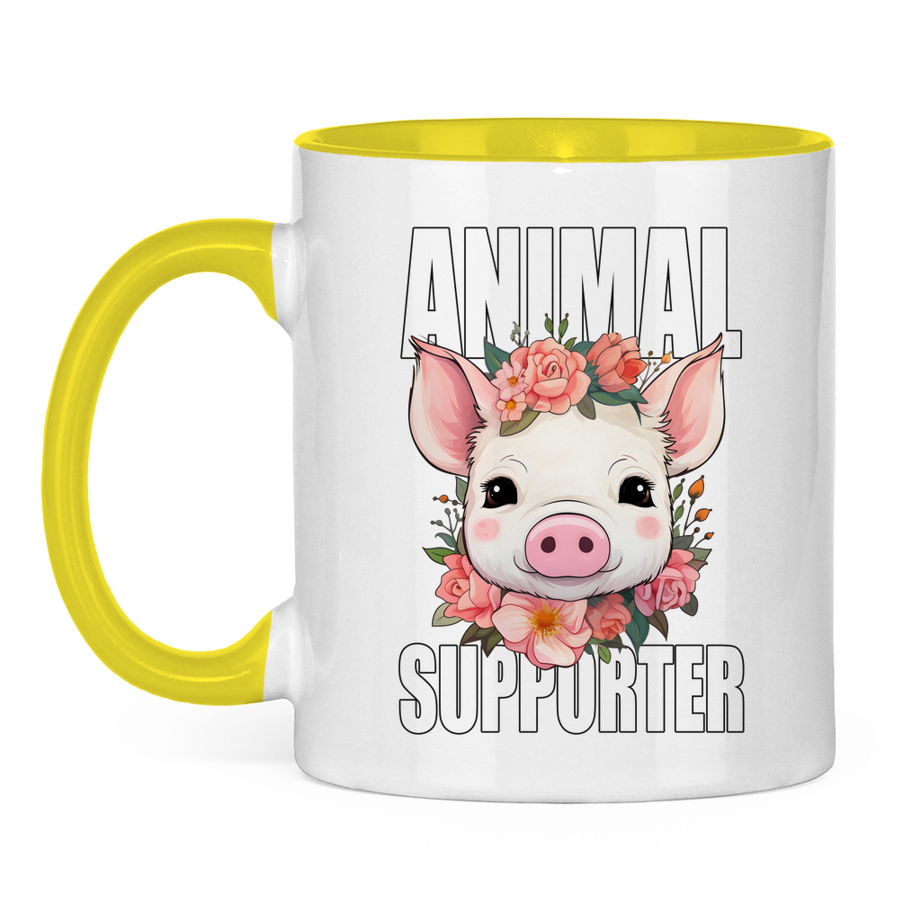 ANIMAL SUPPORTER | TASSE ZWEIFARBIG