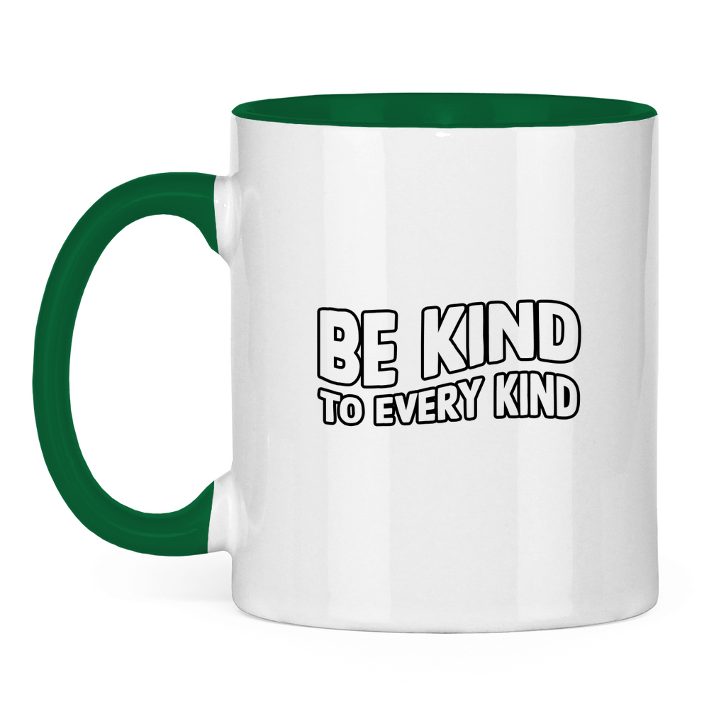 BE KIND TO EVERY KIND | TASSE ZWEIFARBIG
