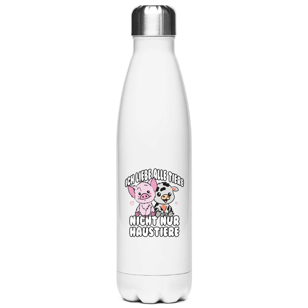 ICH LIEBE ALLE TIERE | EDELSTAHL-THERMOFLASCHE