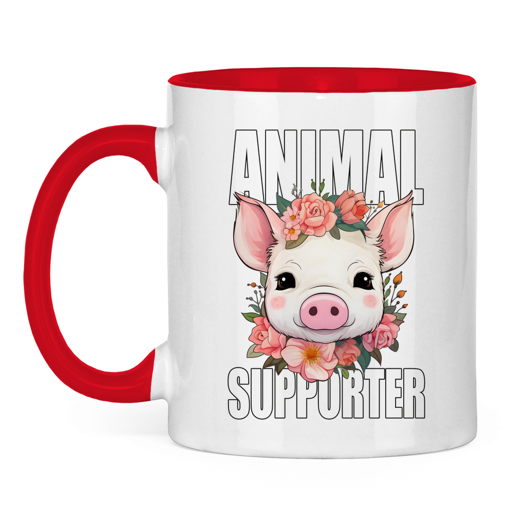 ANIMAL SUPPORTER | TASSE ZWEIFARBIG