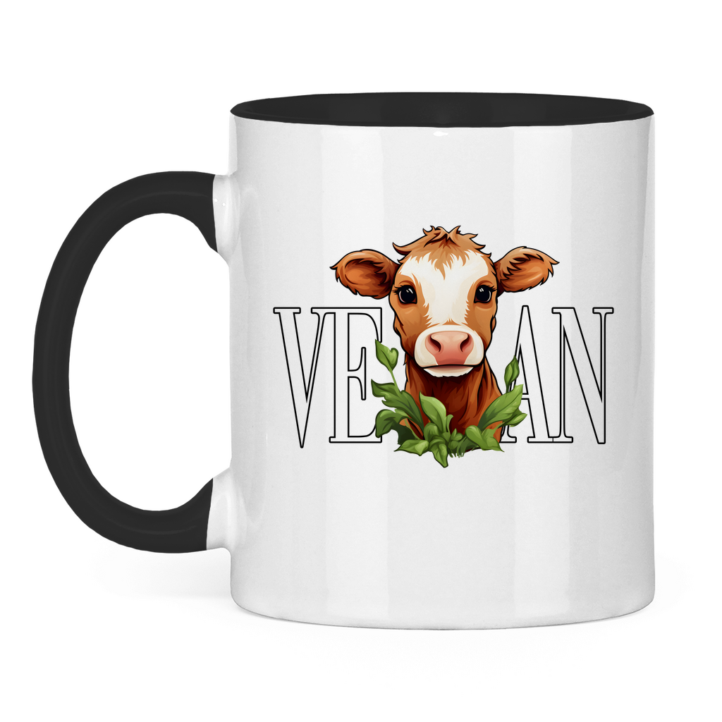 VEGAN KUH | TASSE ZWEIFARBIG