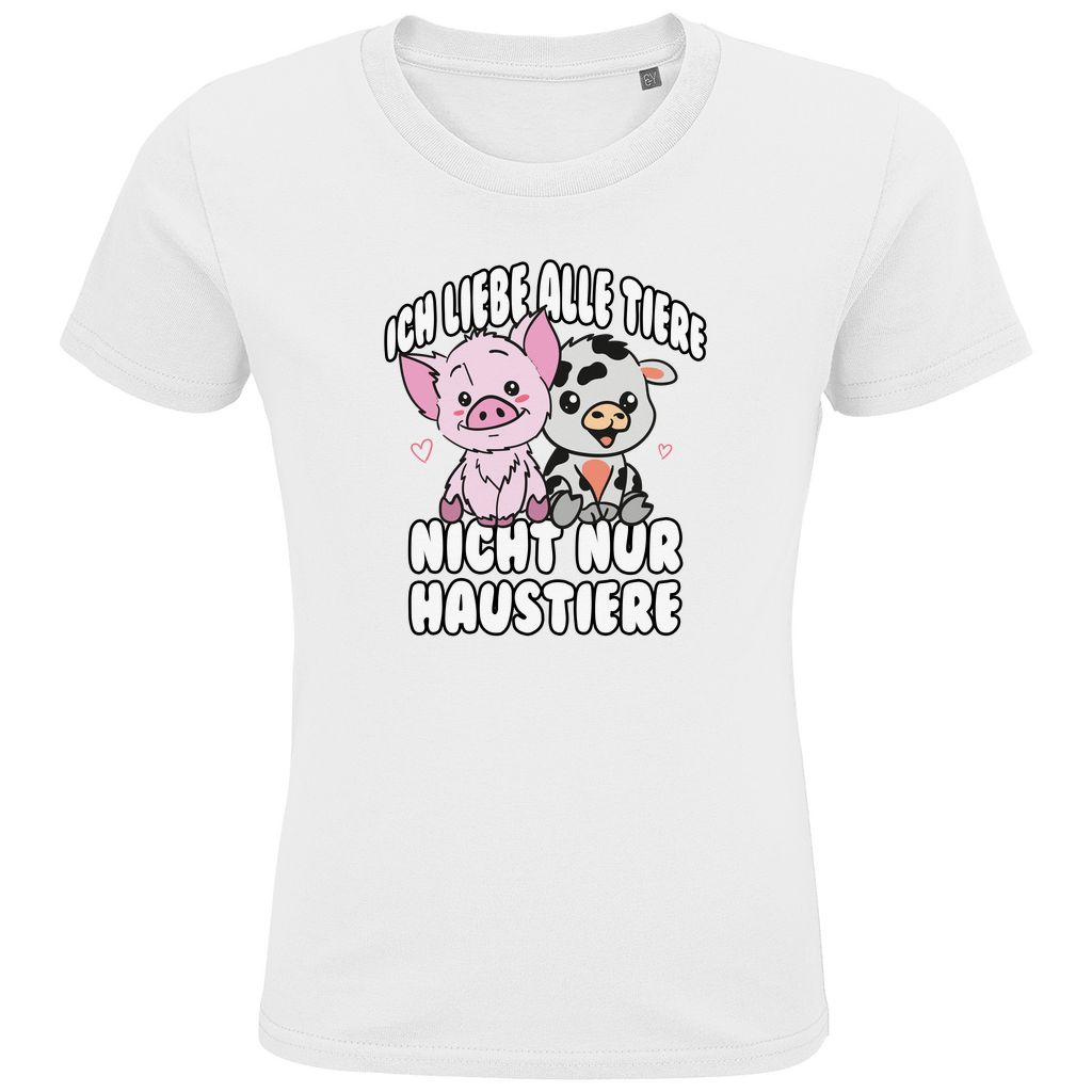 ICH LIEBE ALLE TIERE | KINDER PREMIUM BIO SHIRT