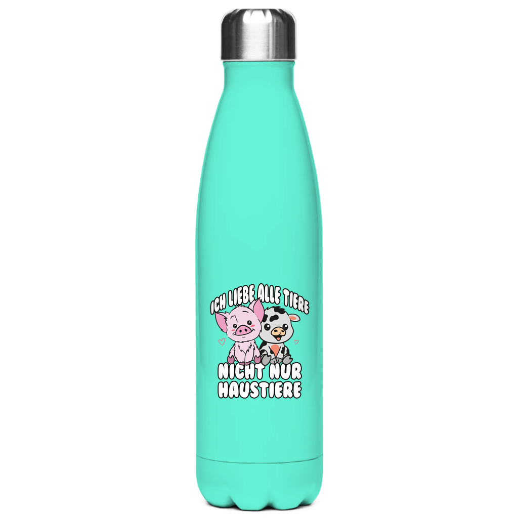 ICH LIEBE ALLE TIERE | EDELSTAHL-THERMOFLASCHE