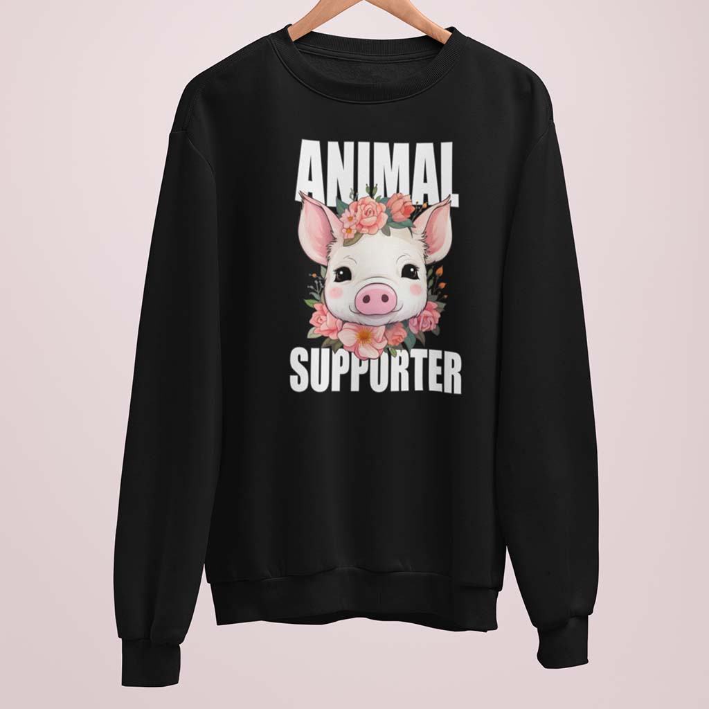 ANIMAL SUPPORTER | DAMEN PREMIUM BIO SWEATSHIRT