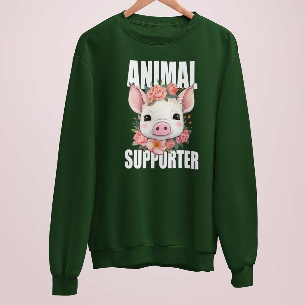 ANIMAL SUPPORTER | DAMEN PREMIUM BIO SWEATSHIRT