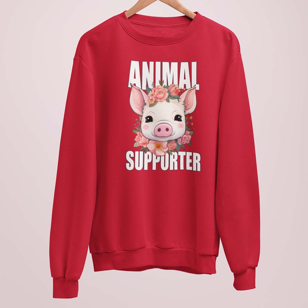 ANIMAL SUPPORTER | DAMEN PREMIUM BIO SWEATSHIRT