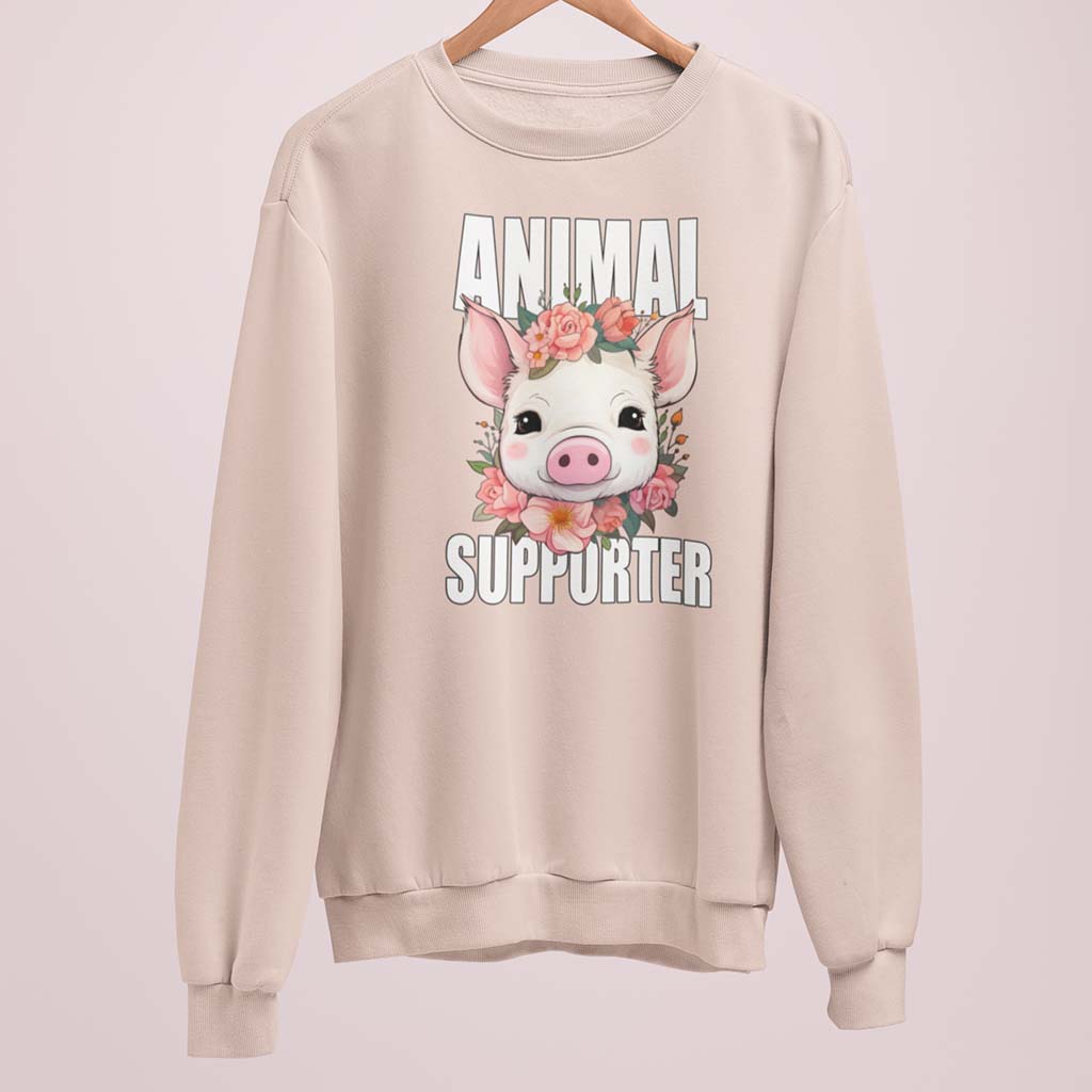 ANIMAL SUPPORTER | DAMEN PREMIUM BIO SWEATSHIRT