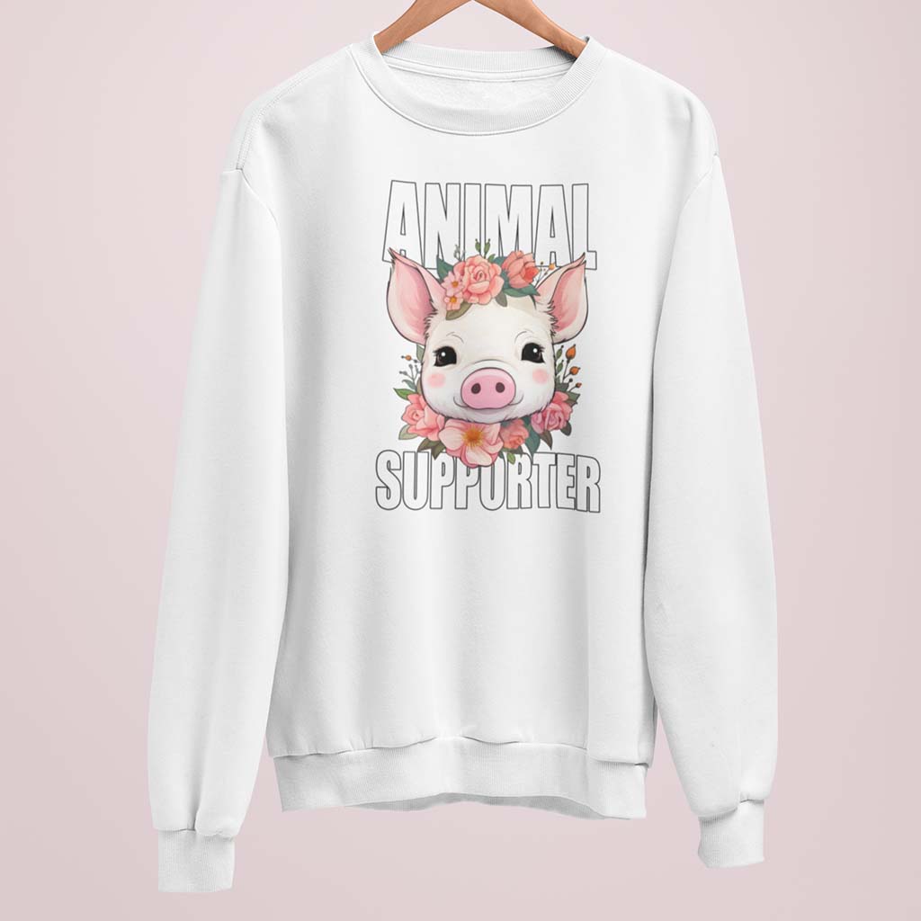 ANIMAL SUPPORTER | DAMEN PREMIUM BIO SWEATSHIRT