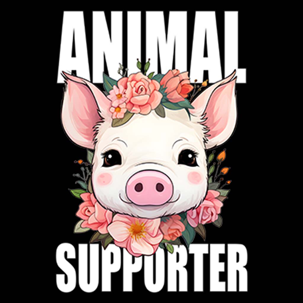 ANIMAL SUPPORTER | DAMEN PREMIUM V-NECK BIO SHIRT