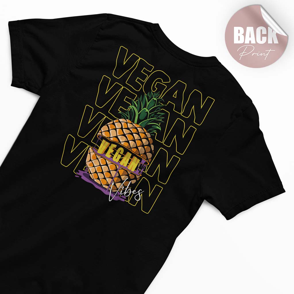 VEGANANAS | DAMEN PREMIUM BIO SHIRT | BACK PRINT