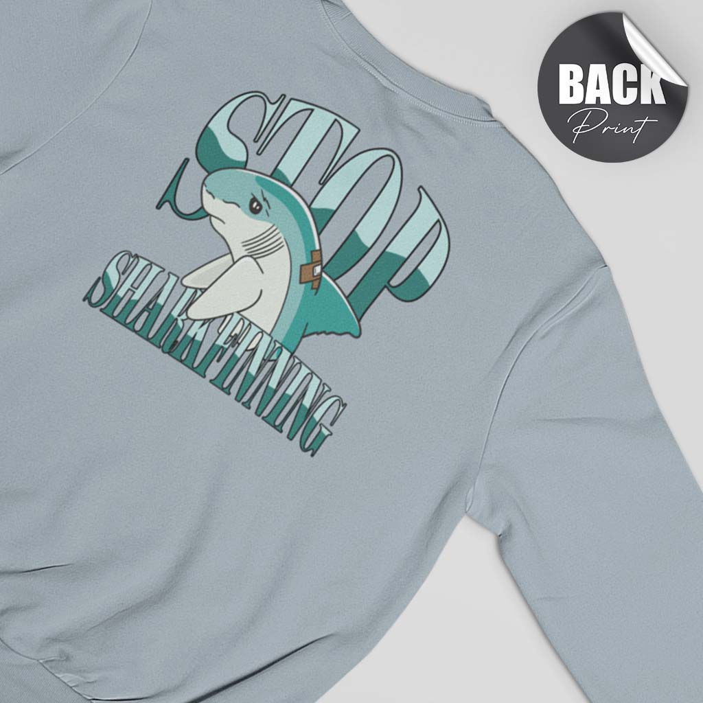 STOP SHARKFINNING | HERREN PREMIUM BIO SWEATSHIRT | BACK PRINT