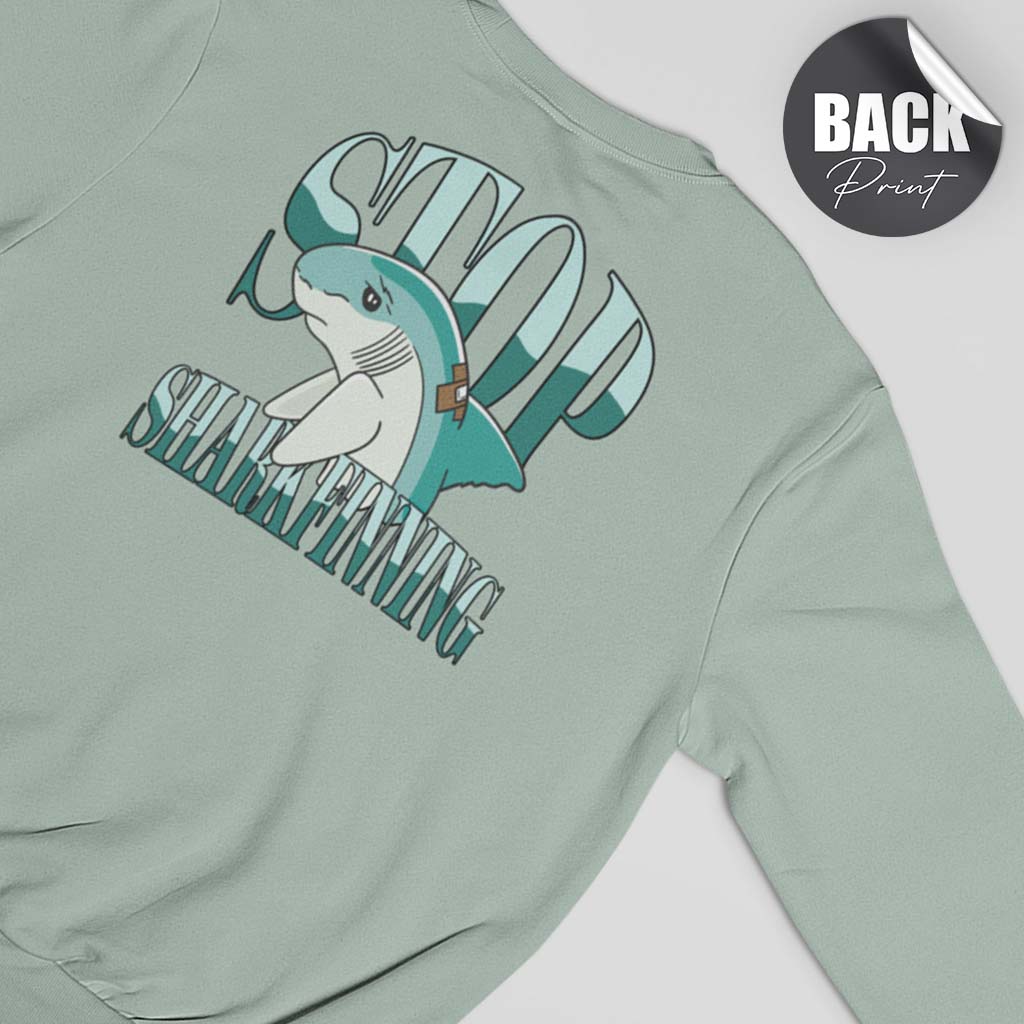 STOP SHARKFINNING | HERREN PREMIUM BIO SWEATSHIRT | BACK PRINT