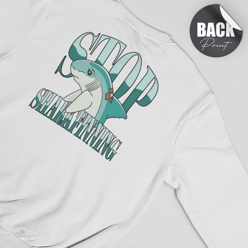 STOP SHARKFINNING | HERREN PREMIUM BIO SWEATSHIRT | BACK PRINT