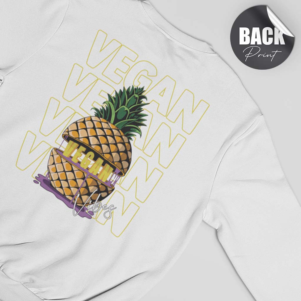 VEGANANAS | HERREN PREMIUM BIO SWEATSHIRT | BACK PRINT