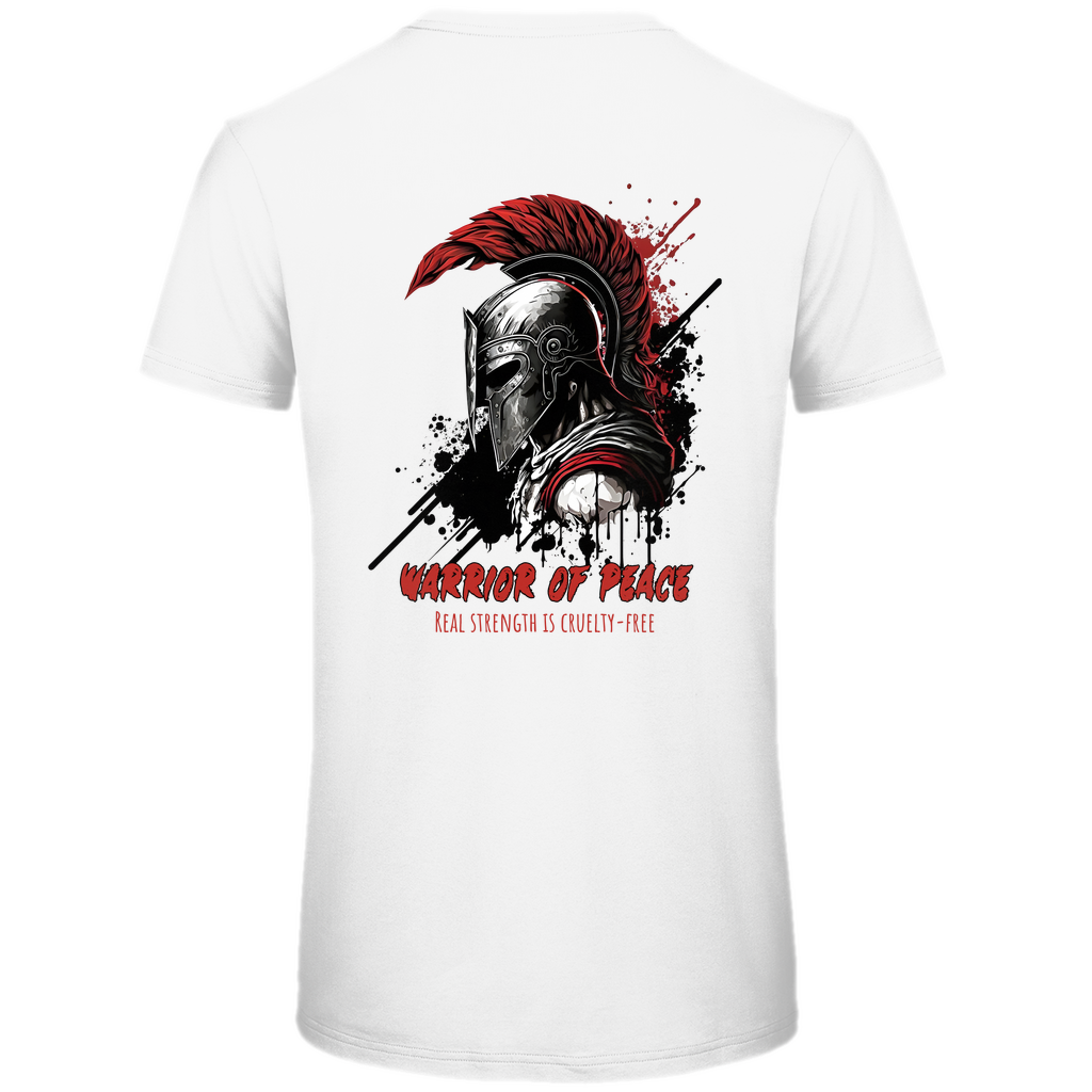Warrior of Peace | HERREN PREMIUM BIO SHIRT | BACK PRINT