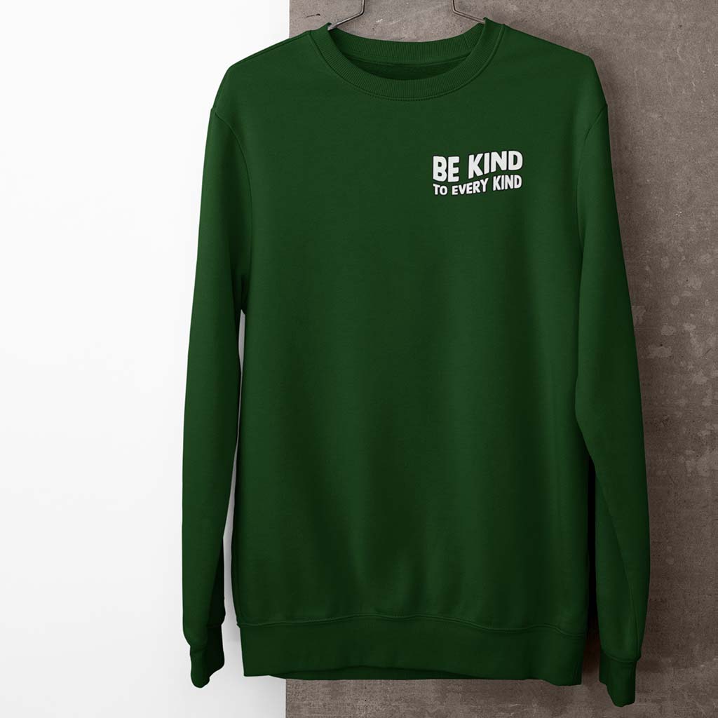 BE KIND TO EVERY KIND | HERREN PREMIUM BIO SWEATSHIRT