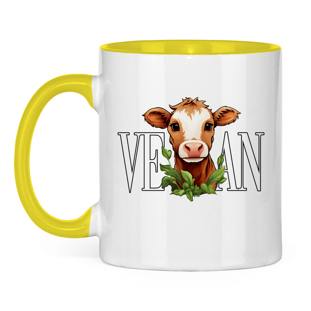 VEGAN KUH | TASSE ZWEIFARBIG
