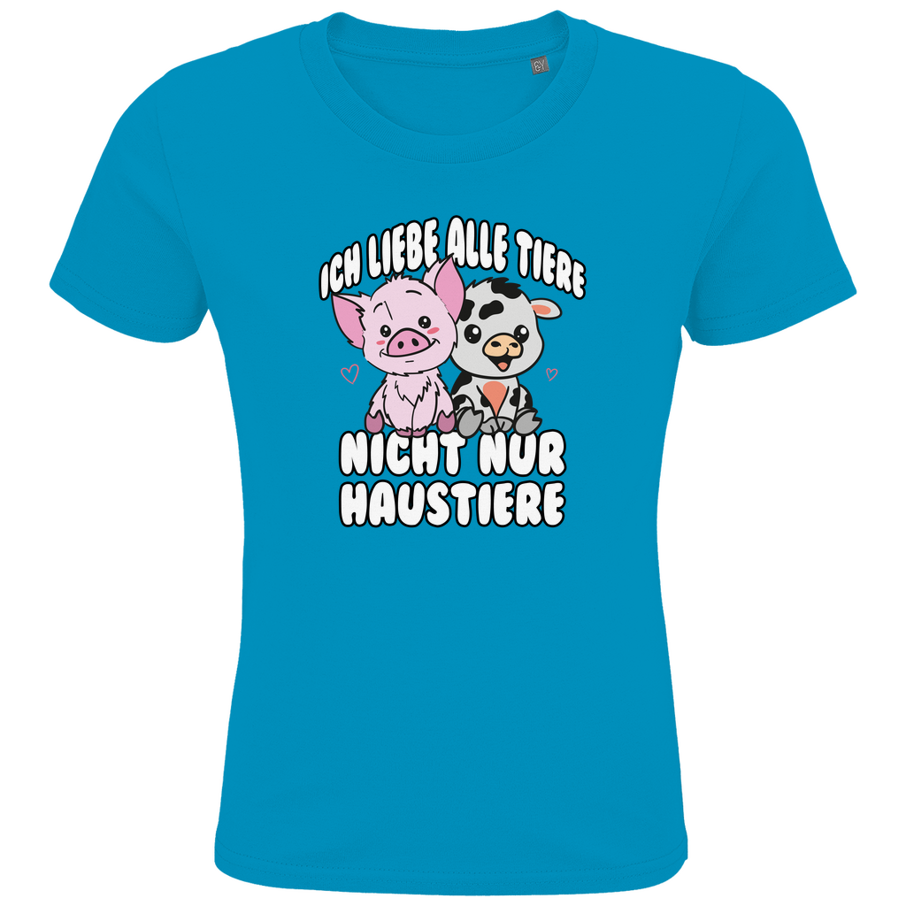 ICH LIEBE ALLE TIERE | KINDER PREMIUM BIO SHIRT