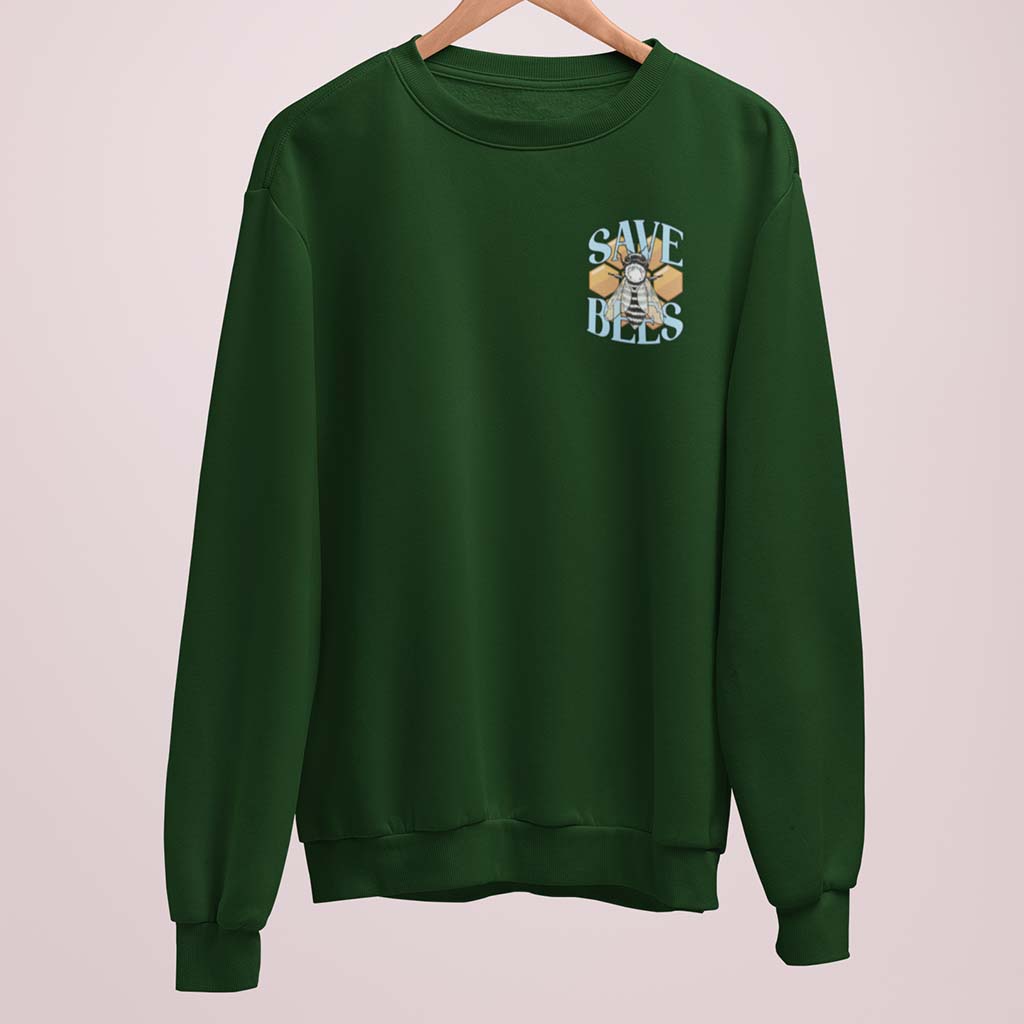 SAVE BEES | DAMEN PREMIUM BIO SWEATSHIRT