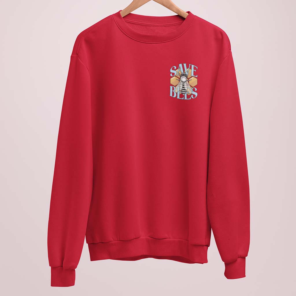 SAVE BEES | DAMEN PREMIUM BIO SWEATSHIRT