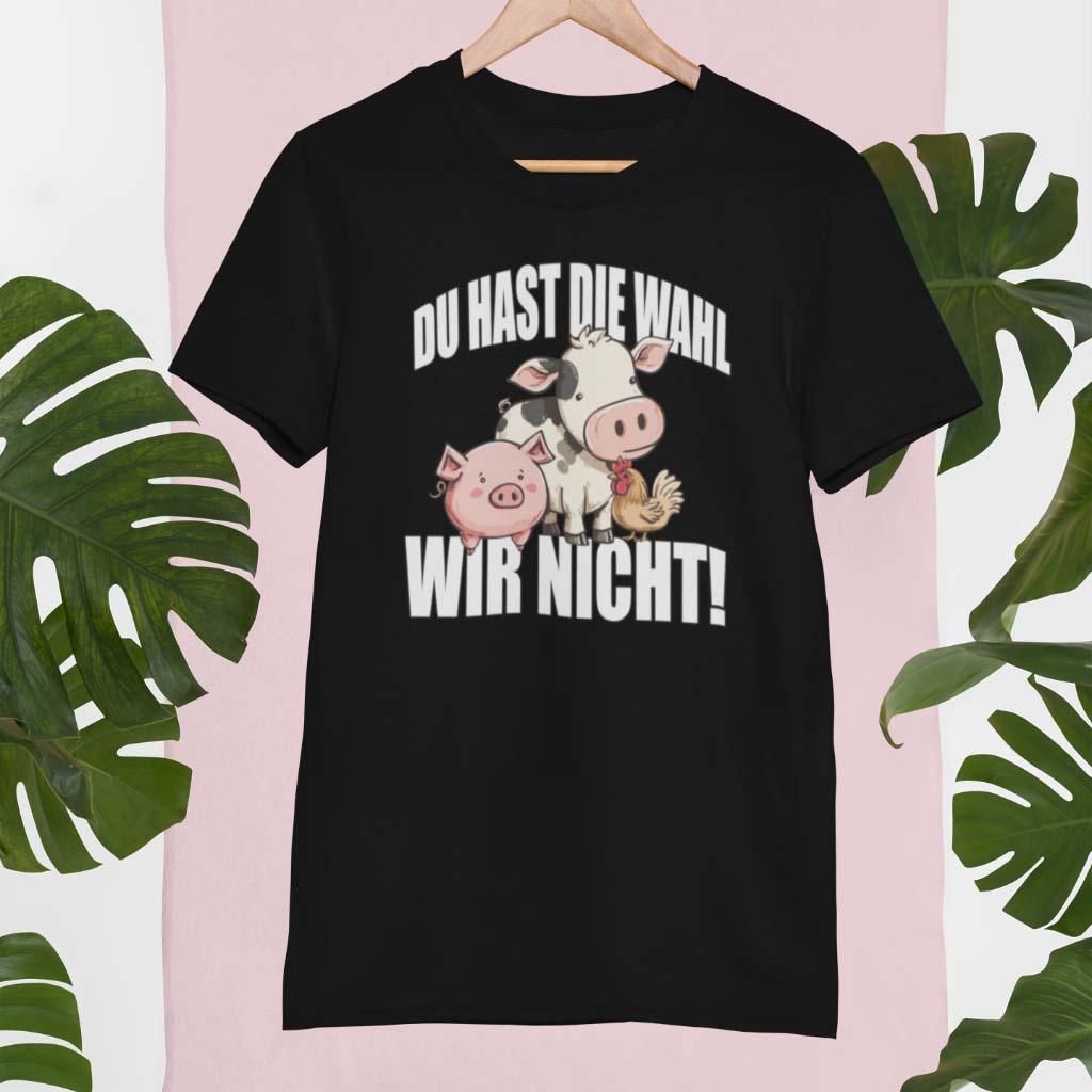 DU HAST DIE WAHL | DAMEN PREMIUM BIO SHIRT