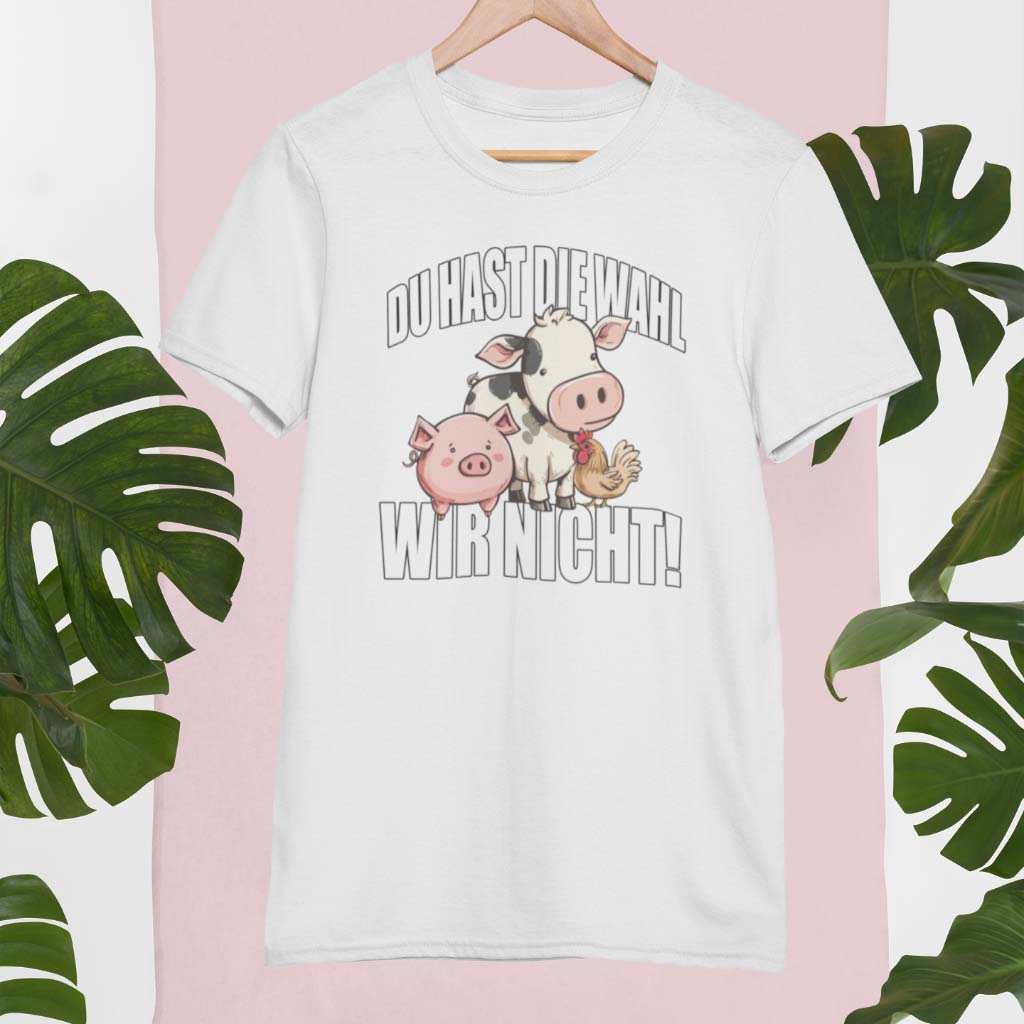 DU HAST DIE WAHL | DAMEN PREMIUM BIO SHIRT