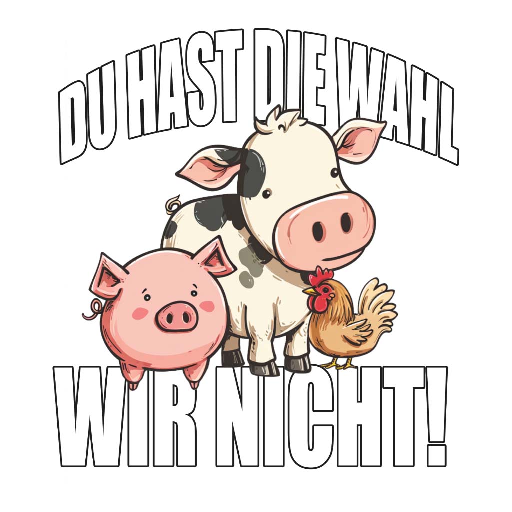 DU HAST DIE WAHL | DAMEN PREMIUM BIO SHIRT