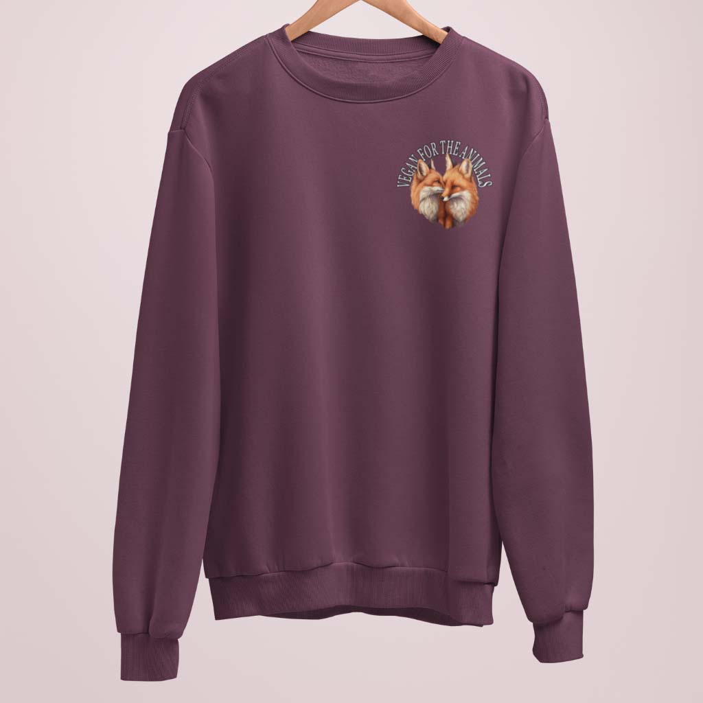 VEGAN FOX | DAMEN PREMIUM BIO SWEATSHIRT