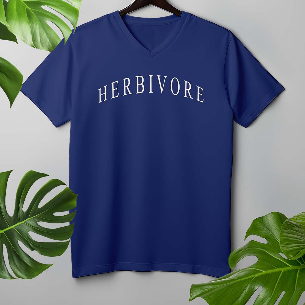 HERBIVORE | HERREN PREMIUM V-NECK BIO SHIRT