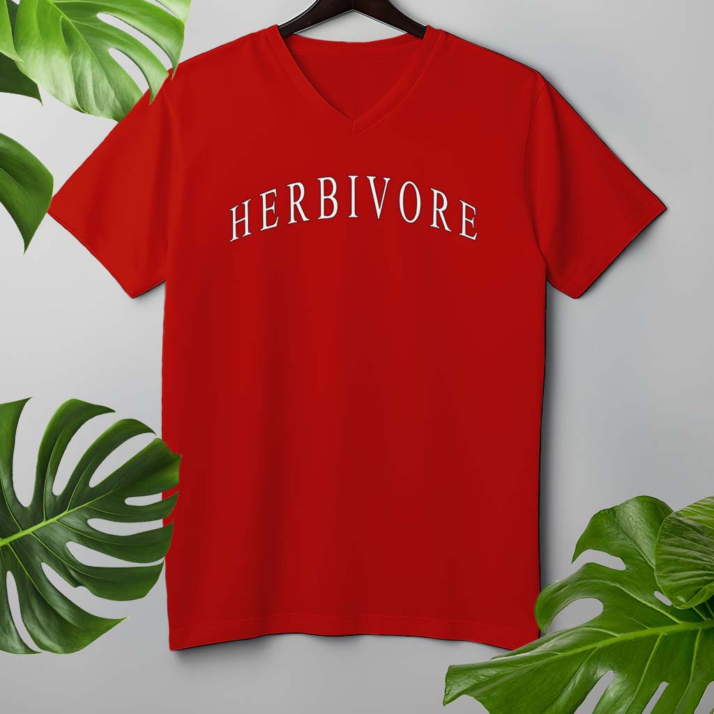 HERBIVORE | HERREN PREMIUM V-NECK BIO SHIRT