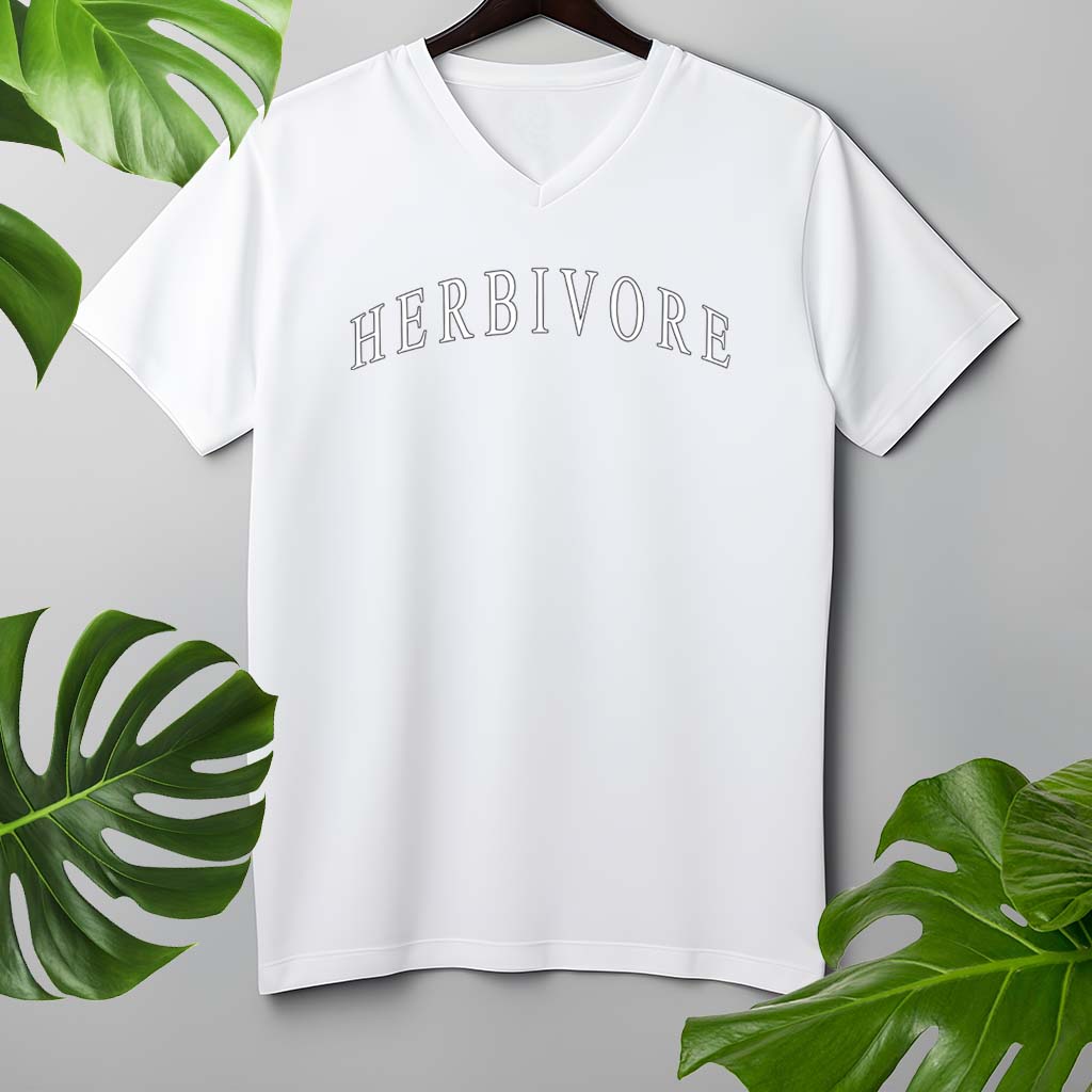 HERBIVORE | HERREN PREMIUM V-NECK BIO SHIRT