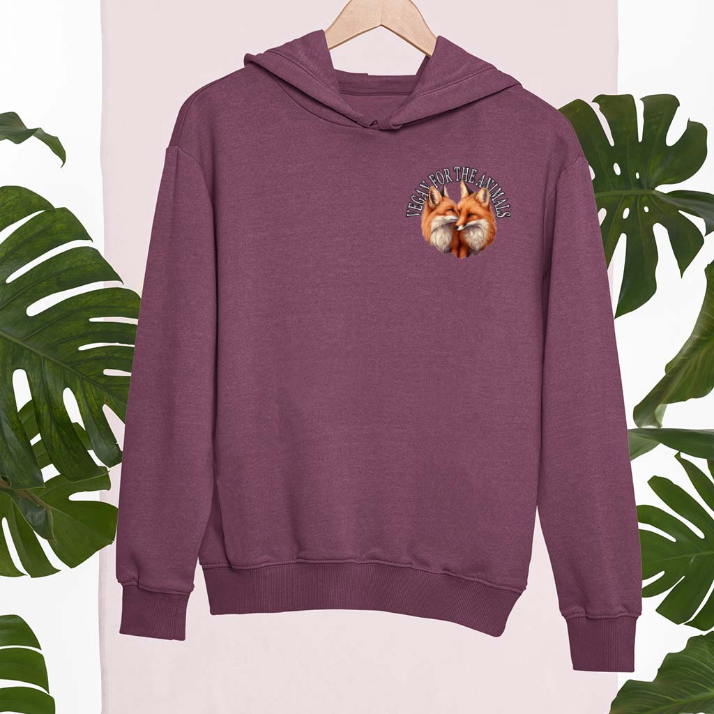 VEGAN FOX | DAMEN PREMIUM BIO HOODIE