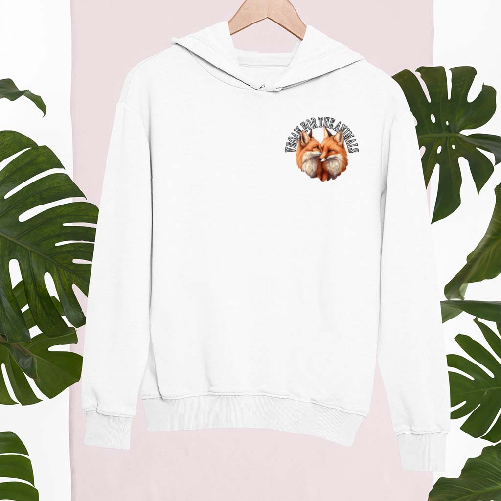 VEGAN FOX | DAMEN PREMIUM BIO HOODIE