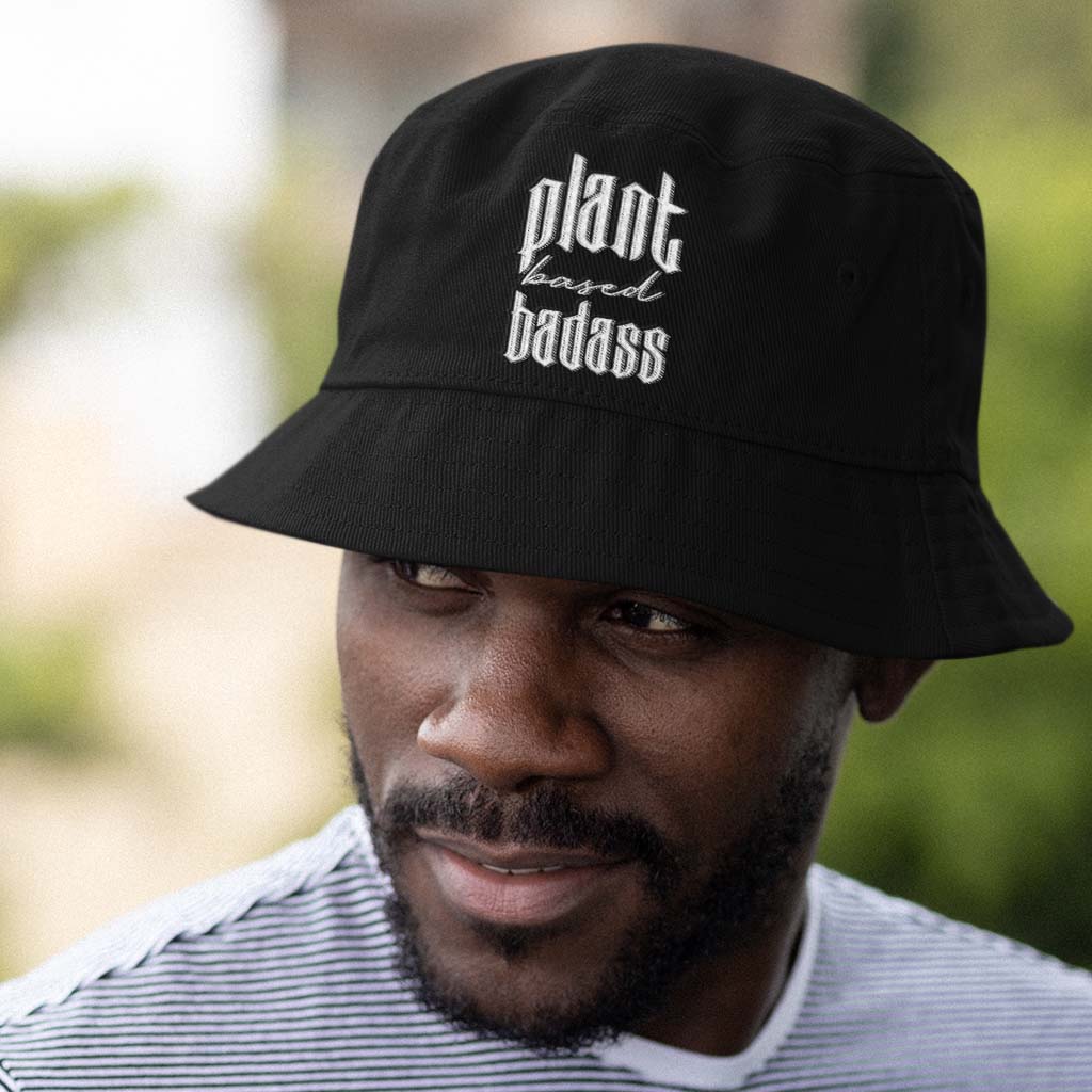 PLANT BASED BADASS | BIO BUCKET HAT