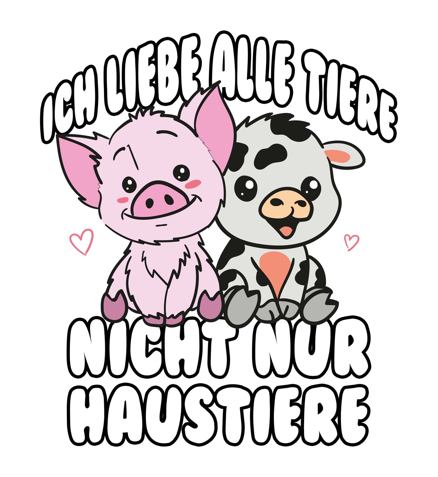 ICH LIEBE ALLE TIERE | KINDER PREMIUM BIO SHIRT
