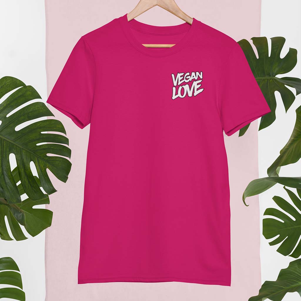 VEGAN LOVE | DAMEN PREMIUM BIO SHIRT
