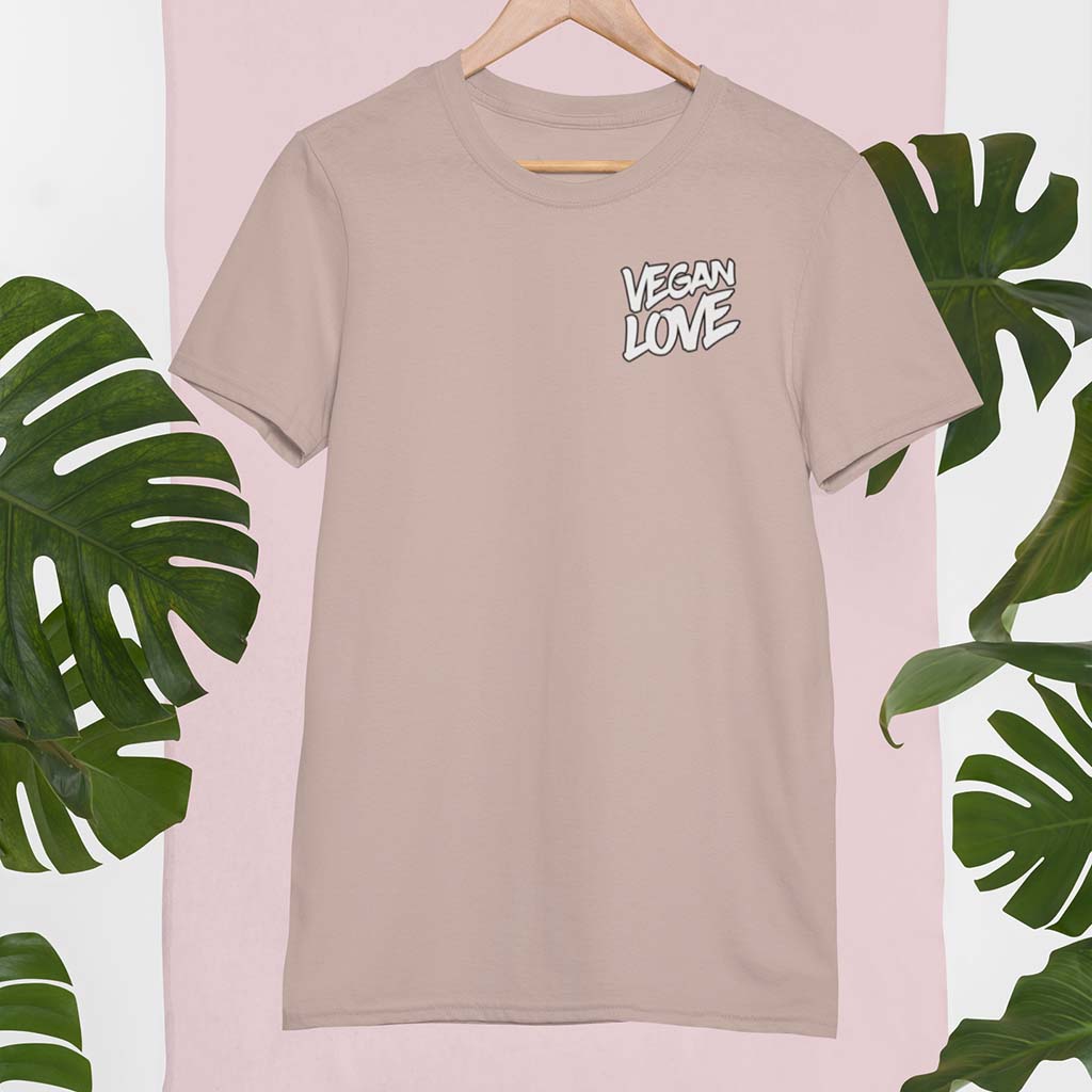 VEGAN LOVE | DAMEN PREMIUM BIO SHIRT