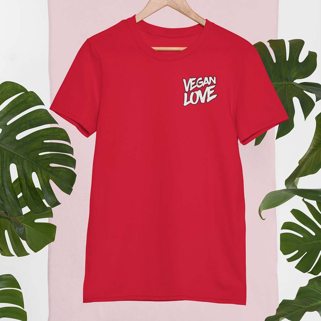 VEGAN LOVE | DAMEN PREMIUM BIO SHIRT